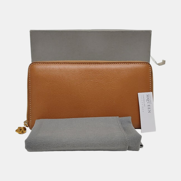 Lambskin Wallet Brown
