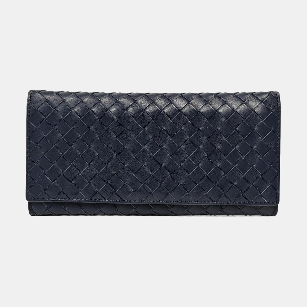 Calfskin Wallet Blue