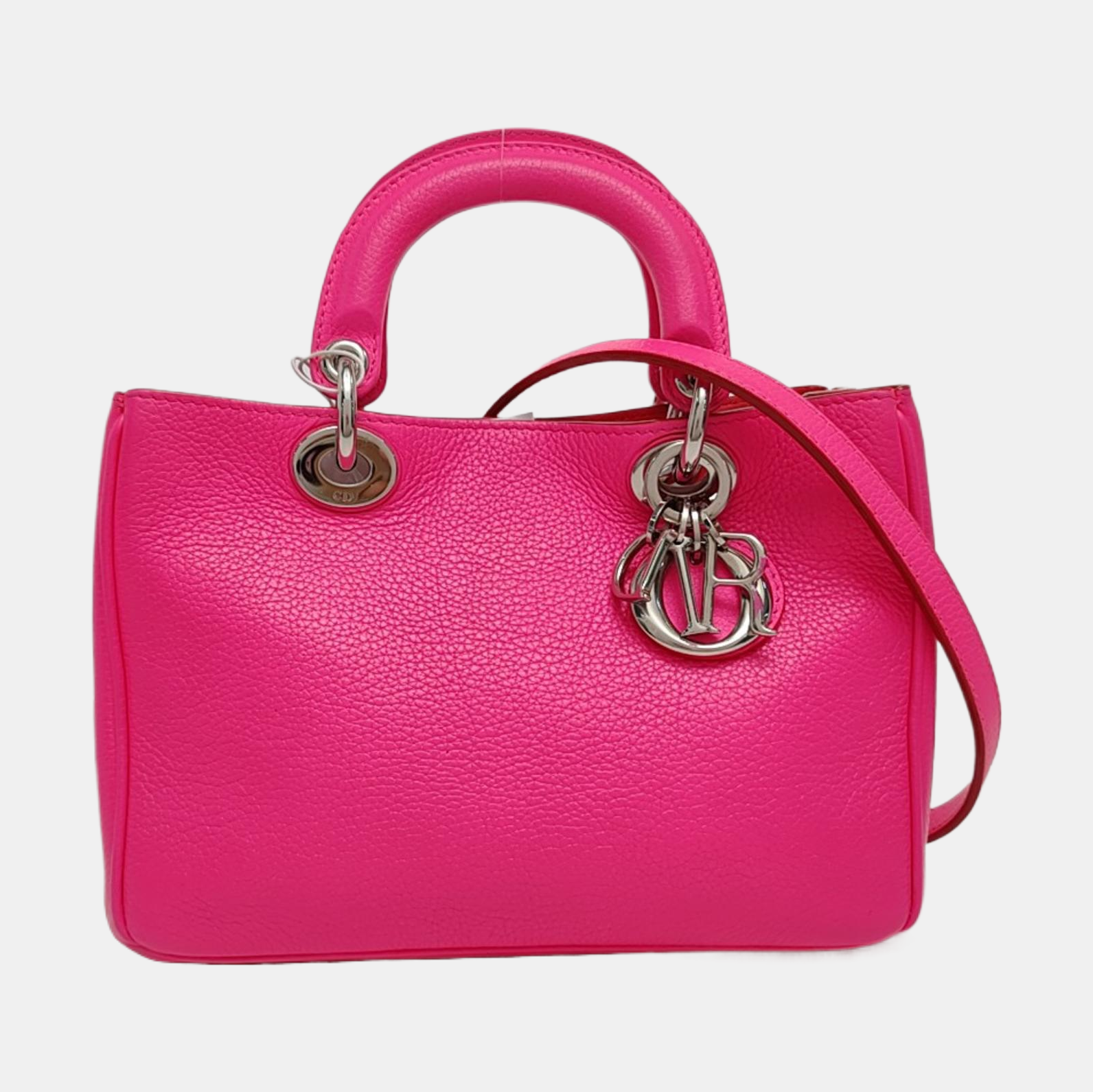Authenticated pre-owned  Diorissimo Calfskin Pink - Tote Bag at Looply