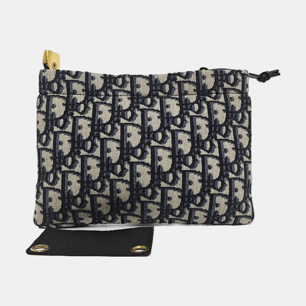Travel Kit Oblique Canvas Blue