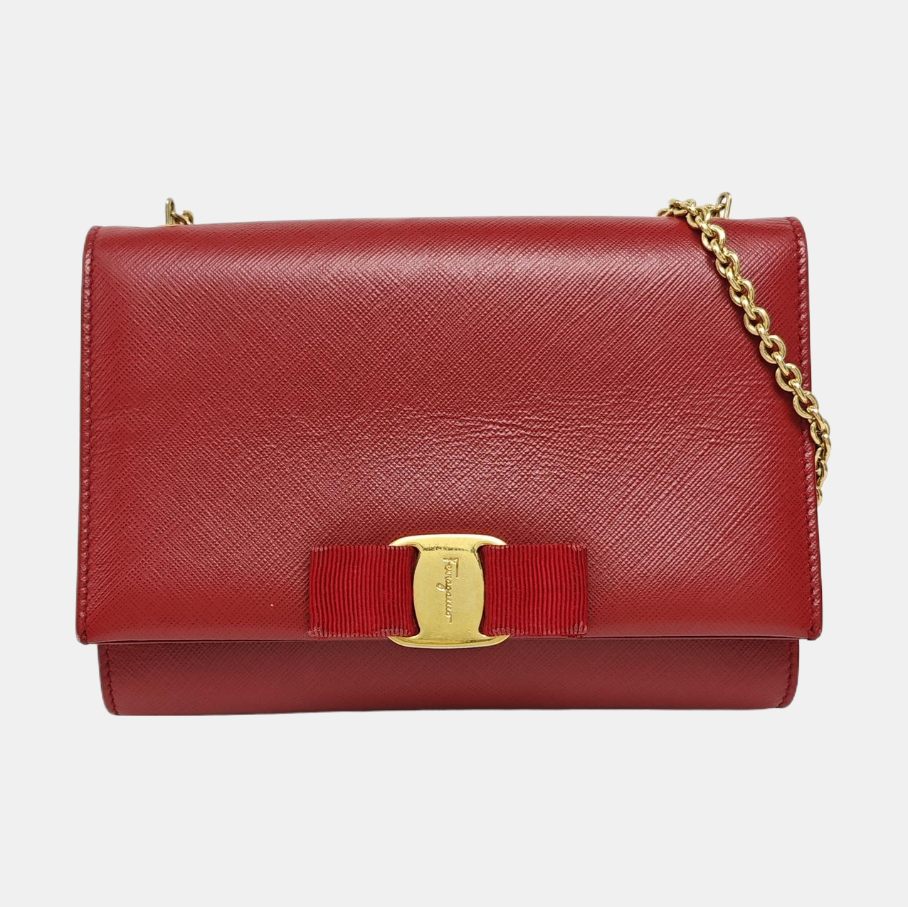 Ginny Calfskin Red