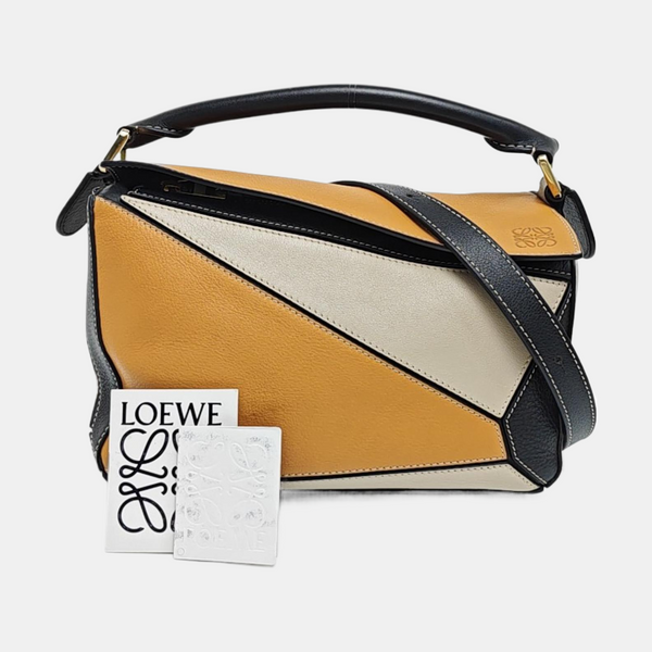 Puzzle Small Calfskin Multicolor