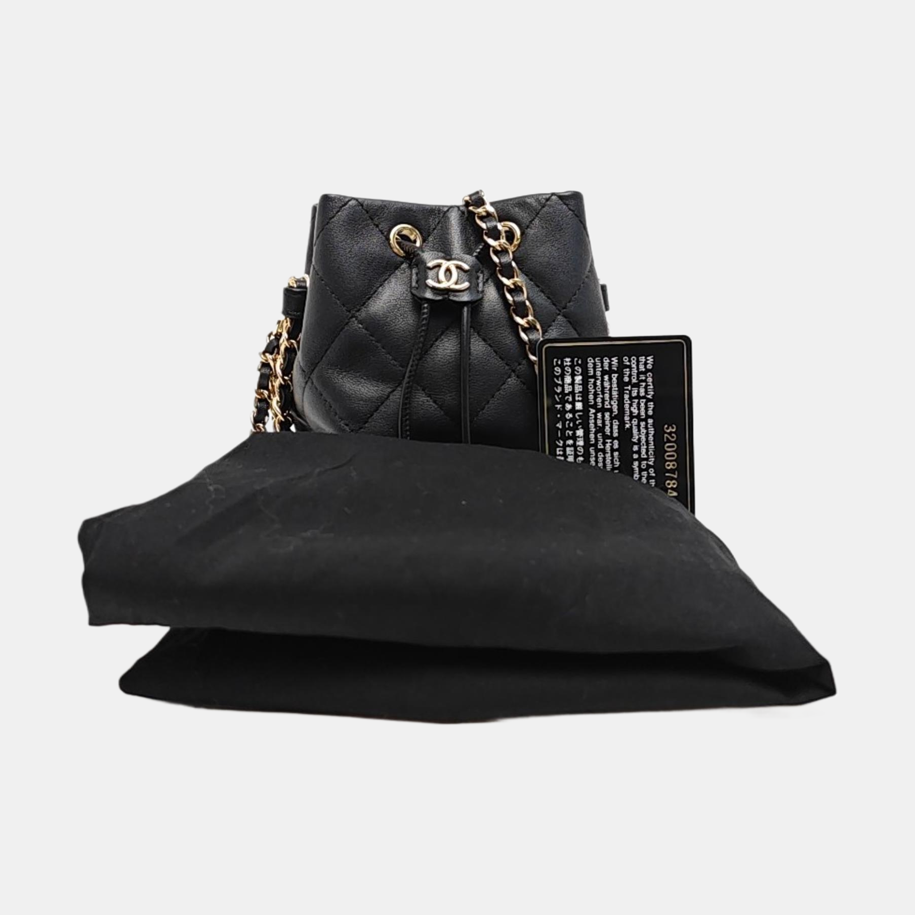 Quilted Lambskin Black
