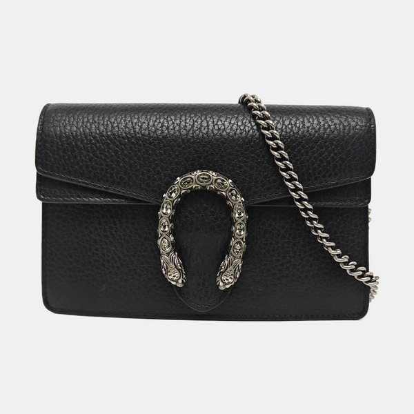Dionysus Super Mini Calfskin Black