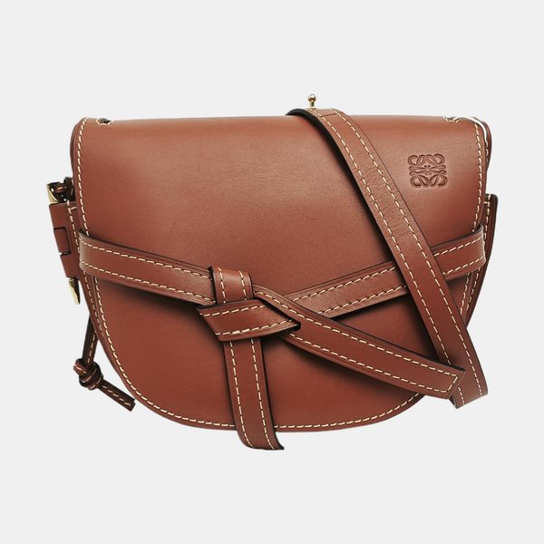 Gate Small Calfskin Brown