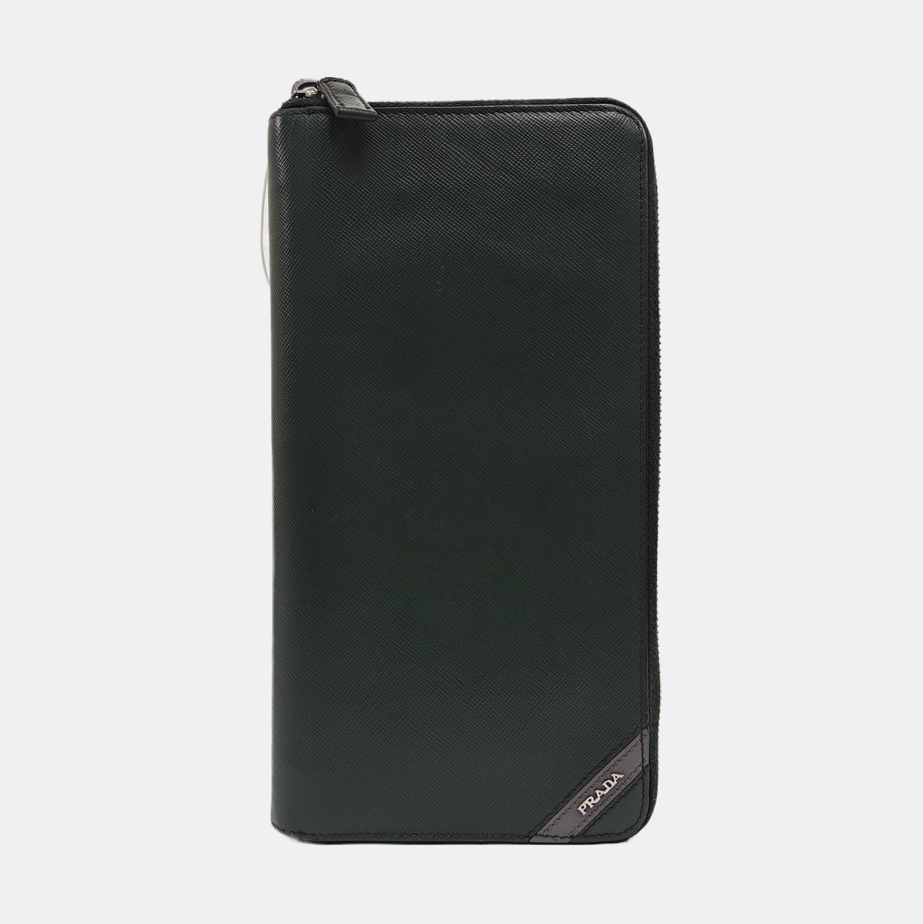 Saffiano Calfskin Wallet Green