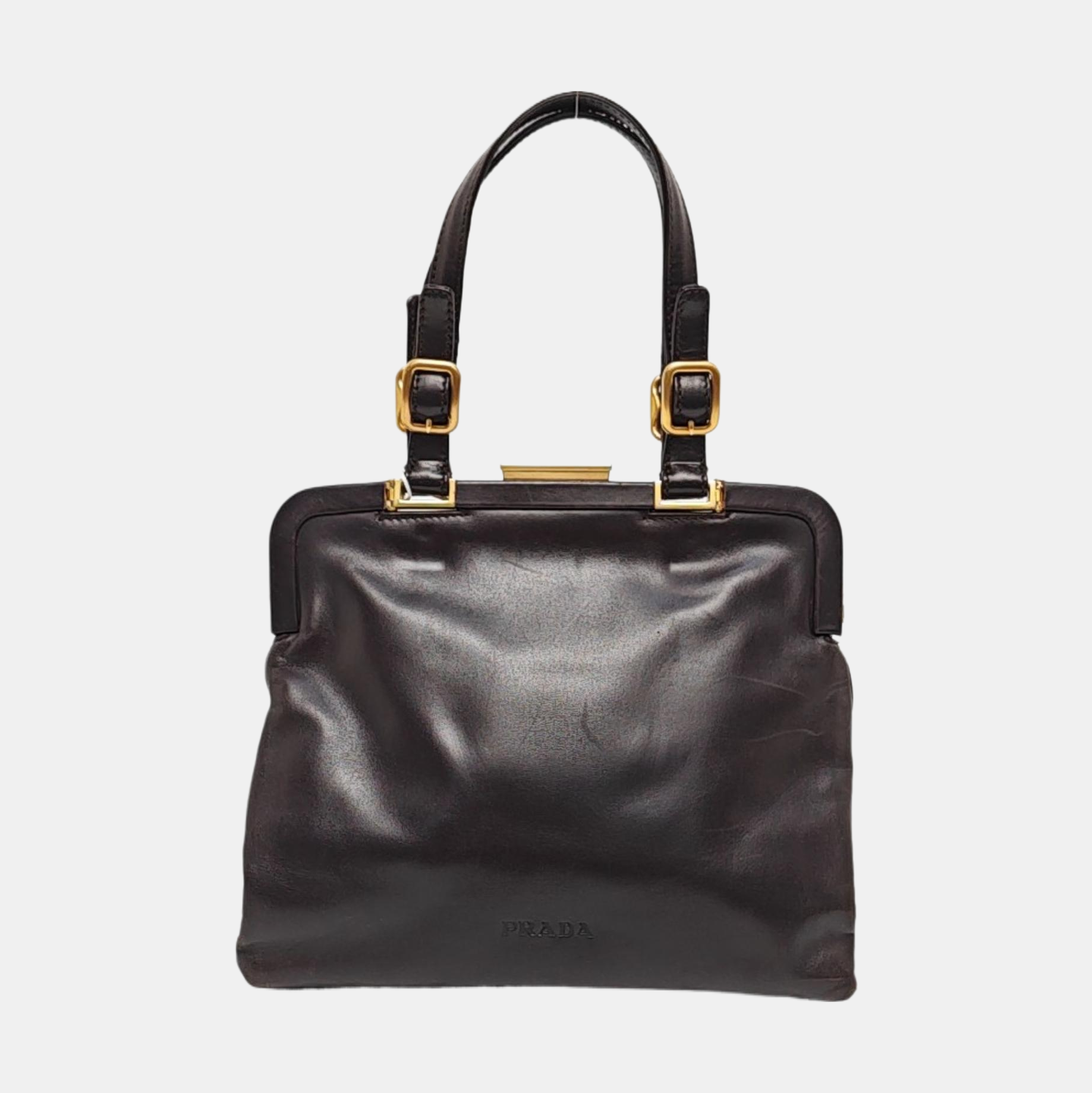 Calfskin Tote Bag Brown