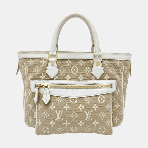 SABBIA BESACE Monogram Canvas Brown