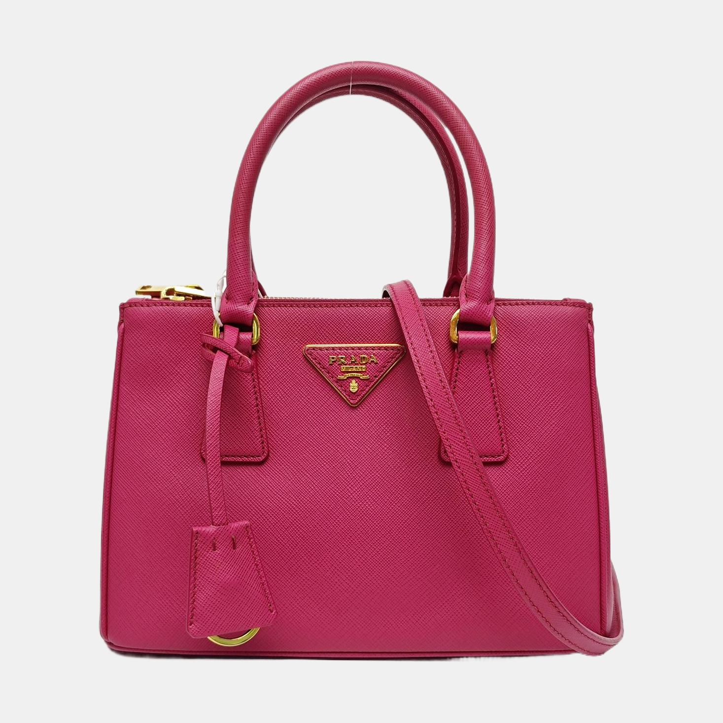 Galleria Small Calfskin Red