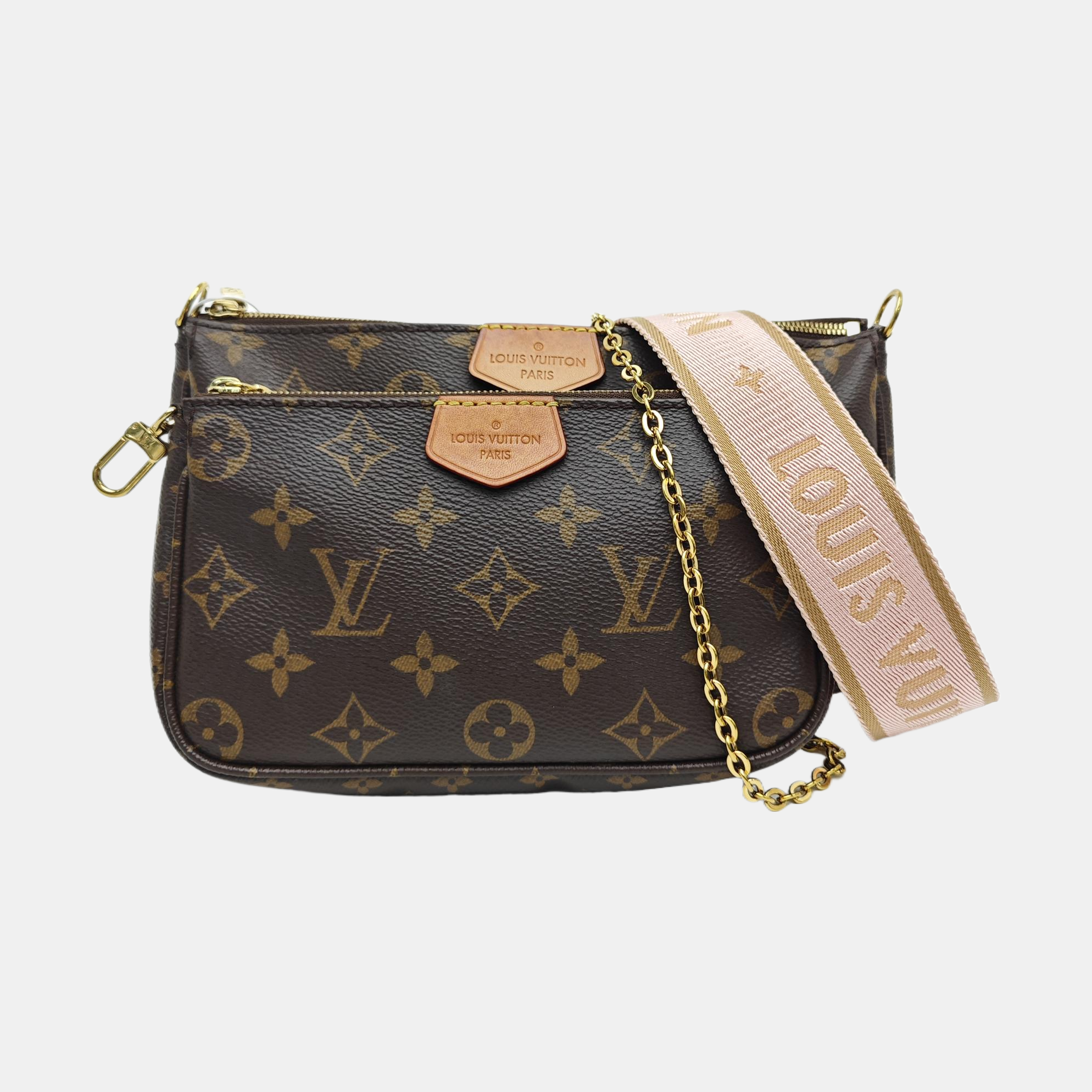 MULTI Monogram Coated Canvas Brown