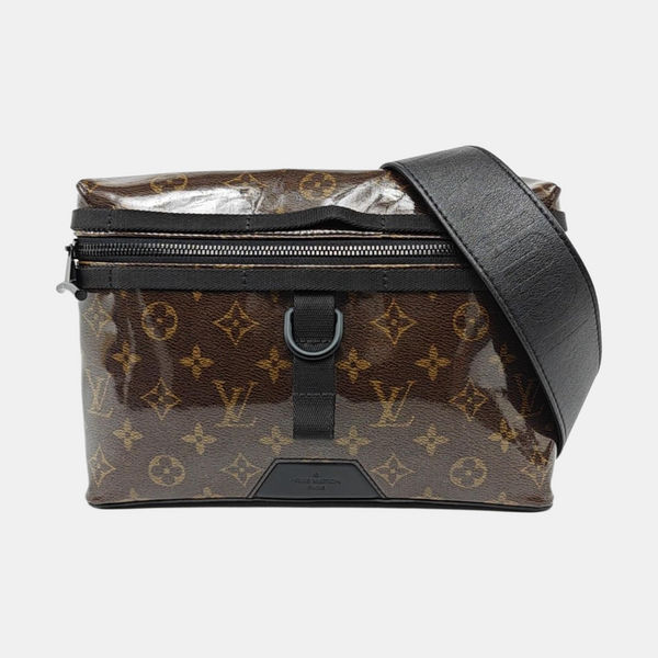 PM Monogram Coated Canvas Brown