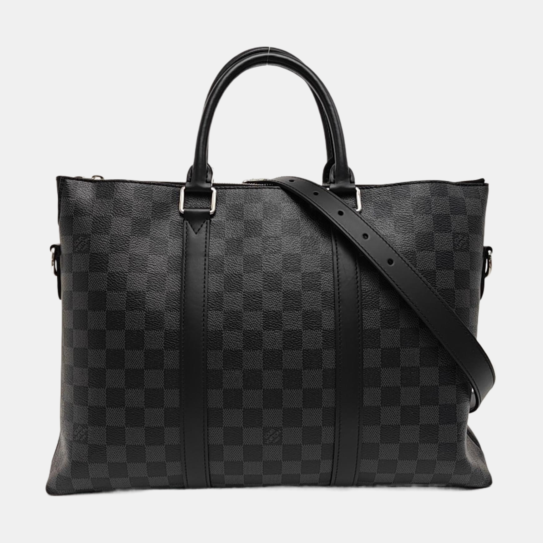 PORTE-DOCUMENTS Damier Graphite Coated Canvas Gray