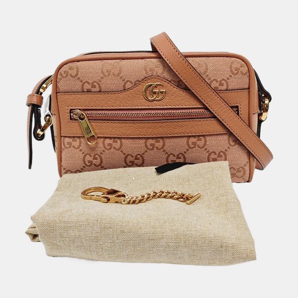 Authenticated pre-owned  Ophidia Mini Monogram Canvas Pink - Shoulder Bag at Looply