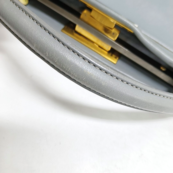 Peekaboo Large Calfskin Gray