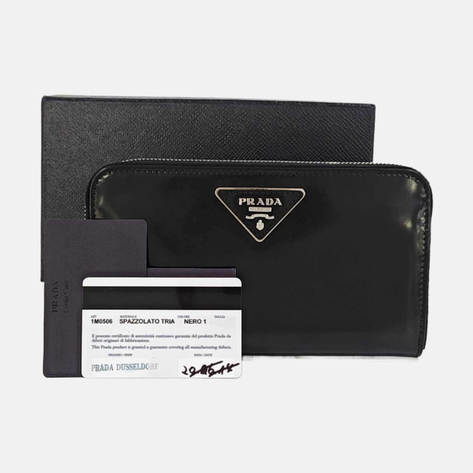Calfskin Wallet Black