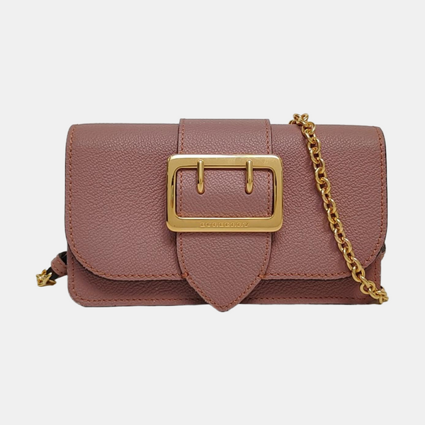 Buckle Mini Calfskin Beige