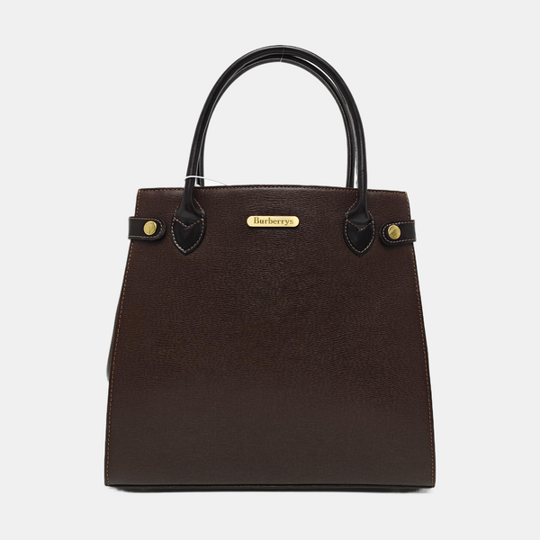 Calfskin Tote Bag Brown