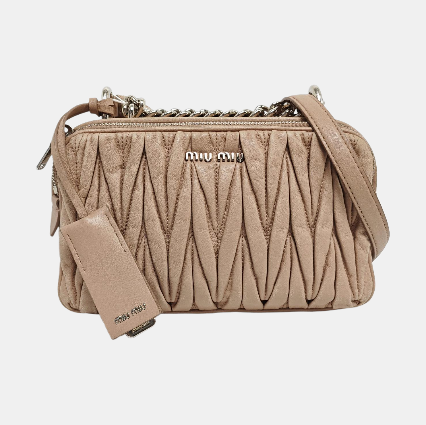Matelassé Quilted Lambskin Pink