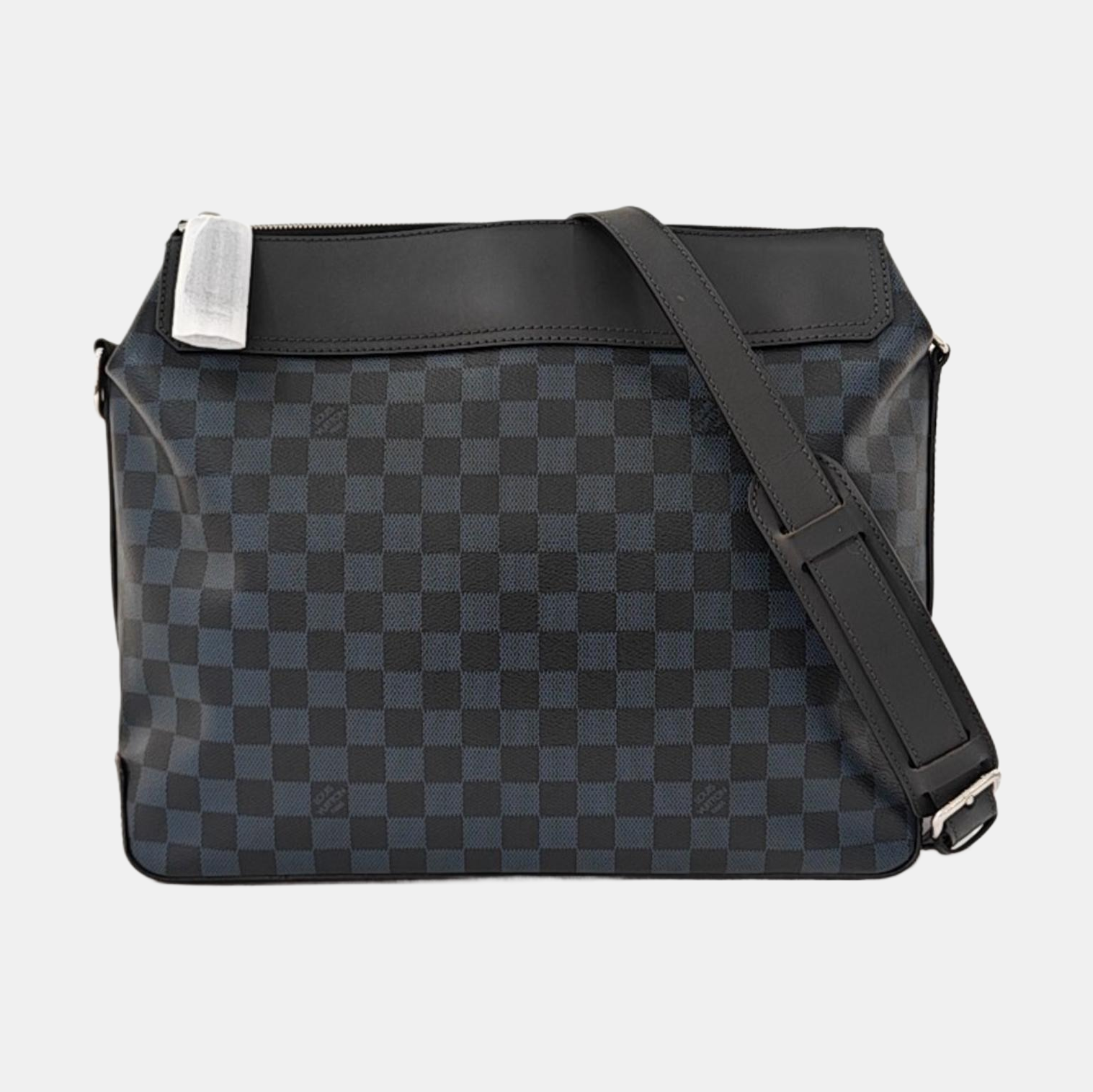 GREENWICH Damier Coated Canvas Blue