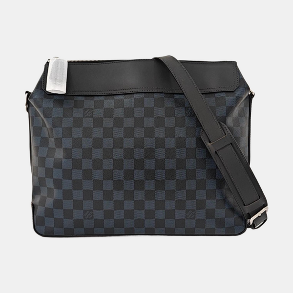 GREENWICH Damier Coated Canvas Blue