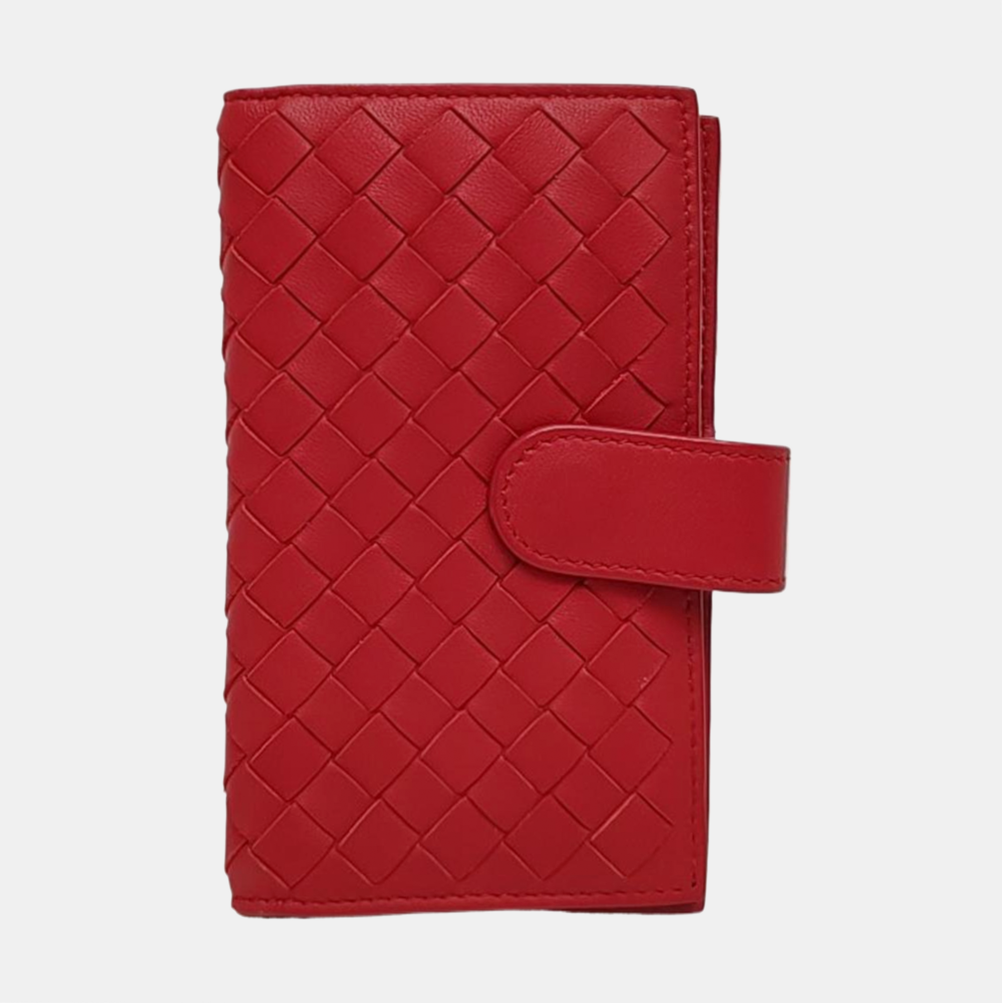 Calfskin Key Pouch Red