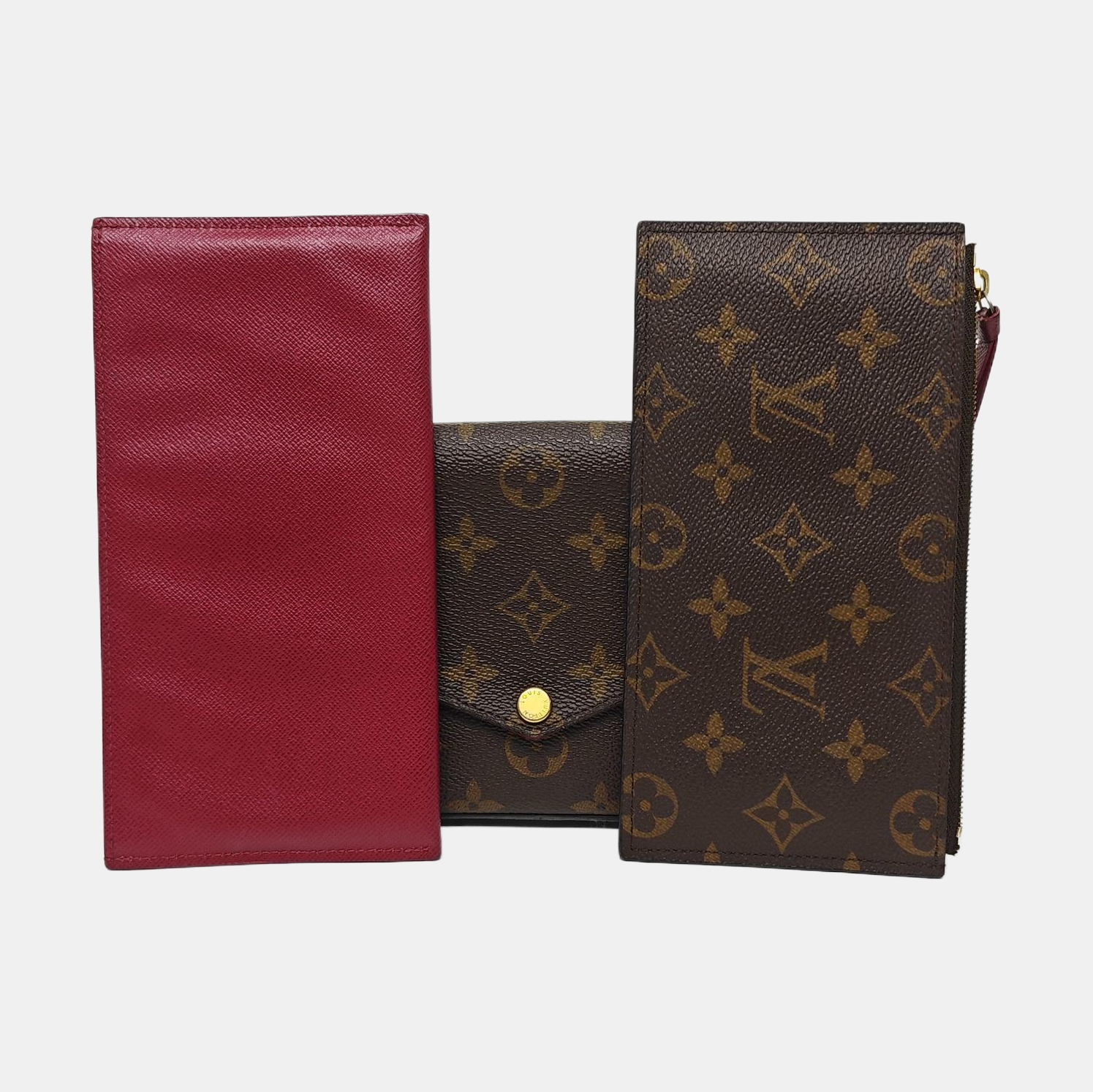 FÉLICIE Monogram Coated Canvas Brown