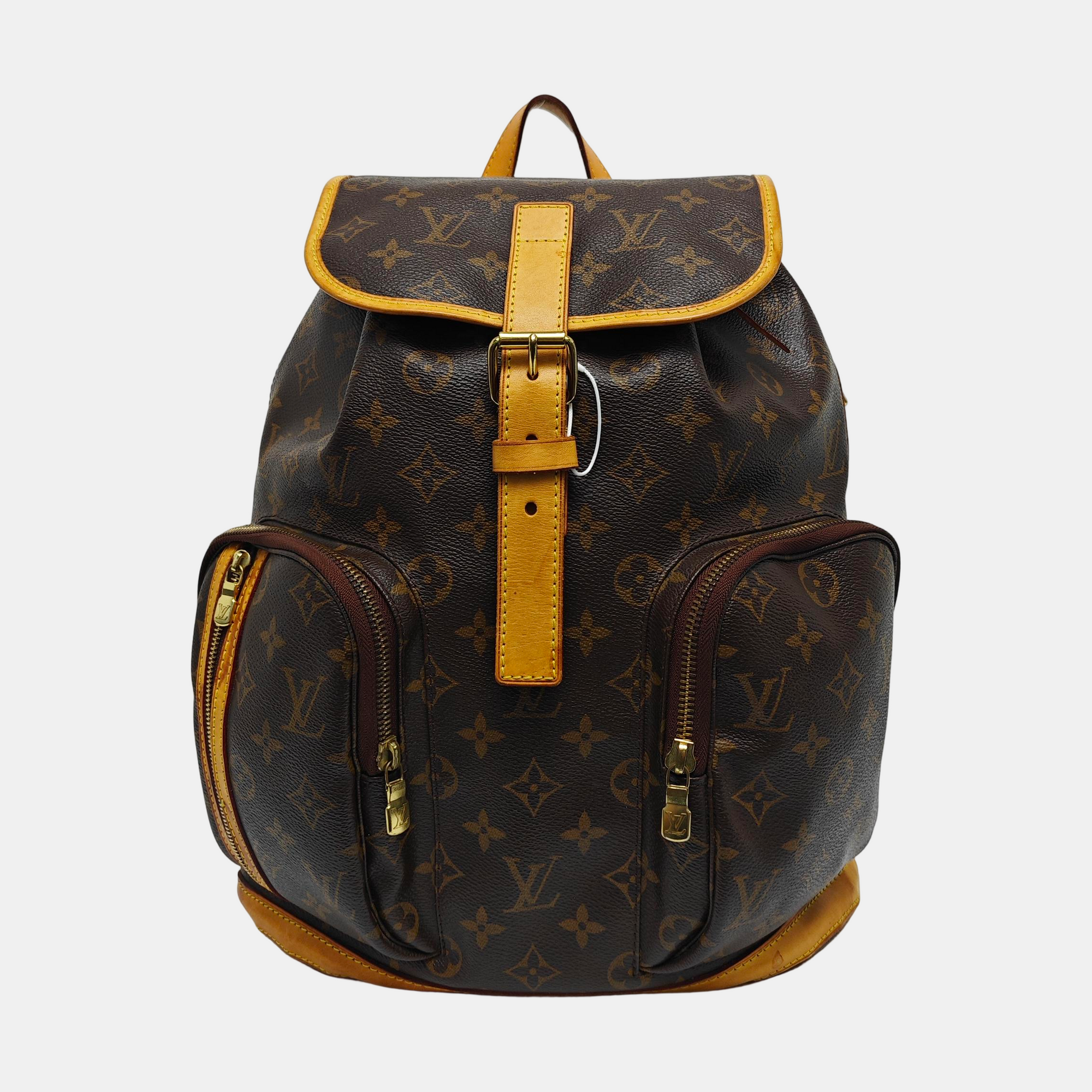 BOSPHORE Monogram Coated Canvas Brown