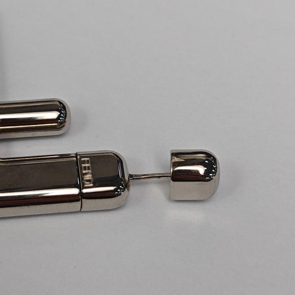 Metal Silver Stud Earrings