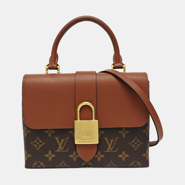 LOCKY BB Monogram Coated Canvas Brown