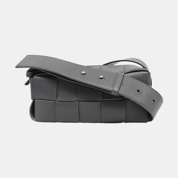 Brick Cassette Calfskin Gray