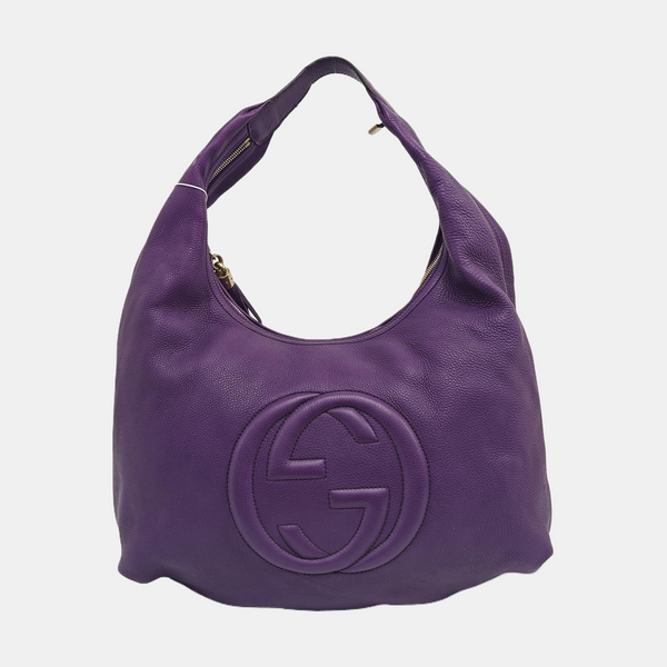 Soho Large Calfskin Purple