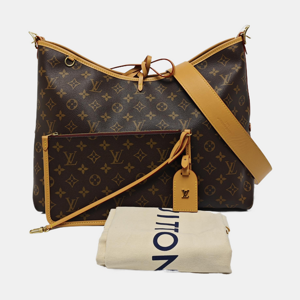 CARRYALL MM Monogram Coated Canvas Brown