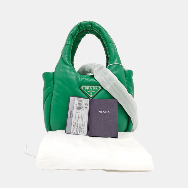 Lambskin Shoulder Bag Green
