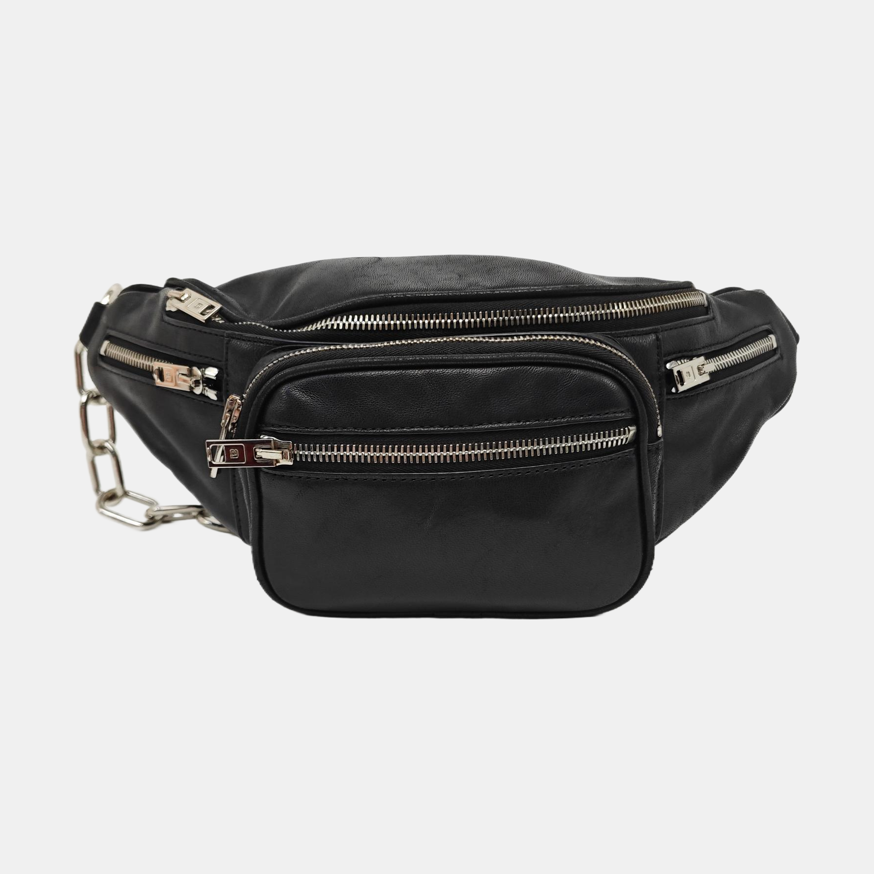 Lambskin Belt Bag Medium Black