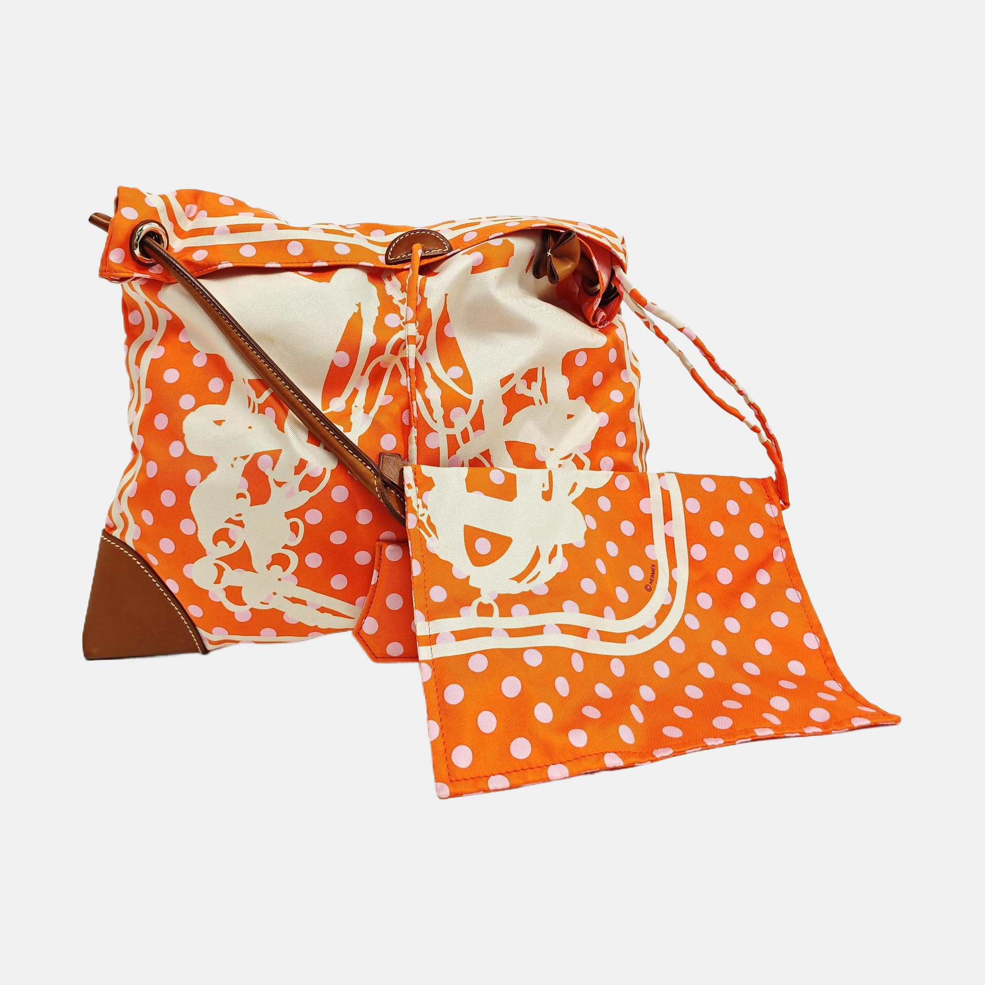 Silky City Fabric Orange