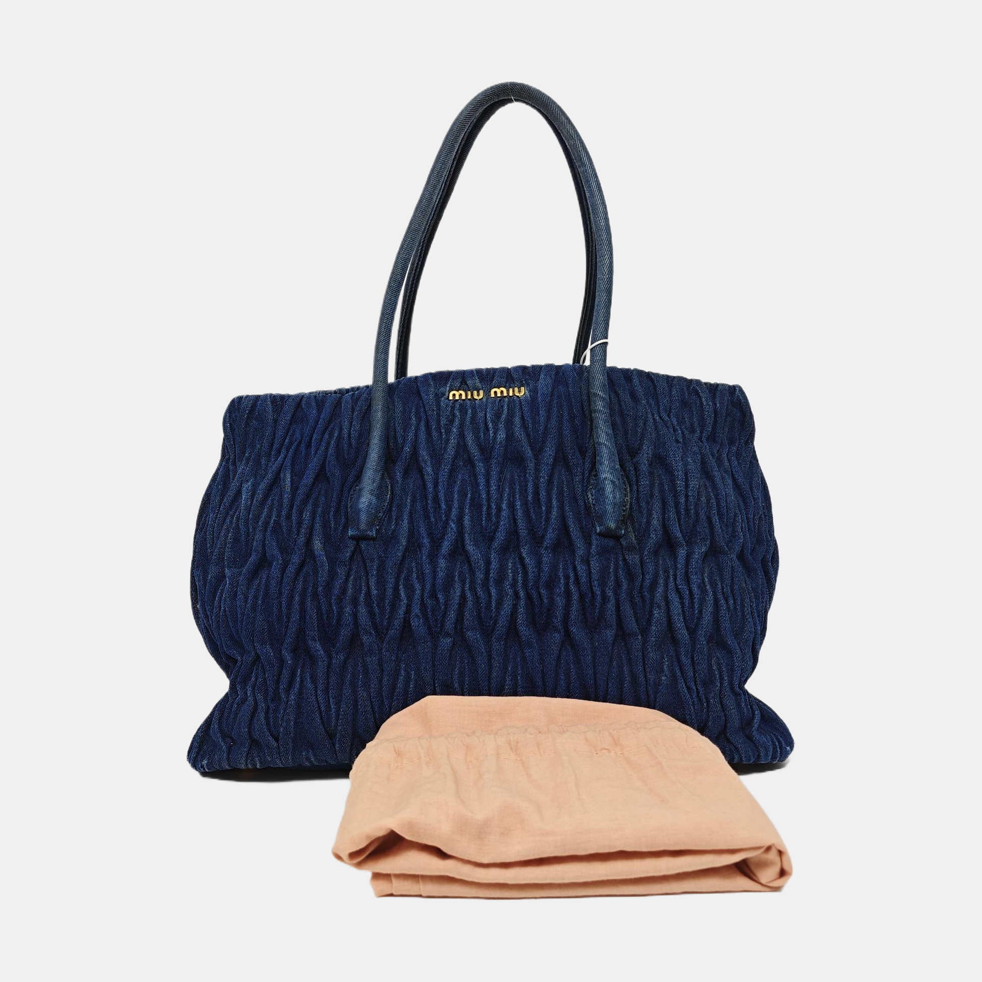Avenue Quilted Denim Blue