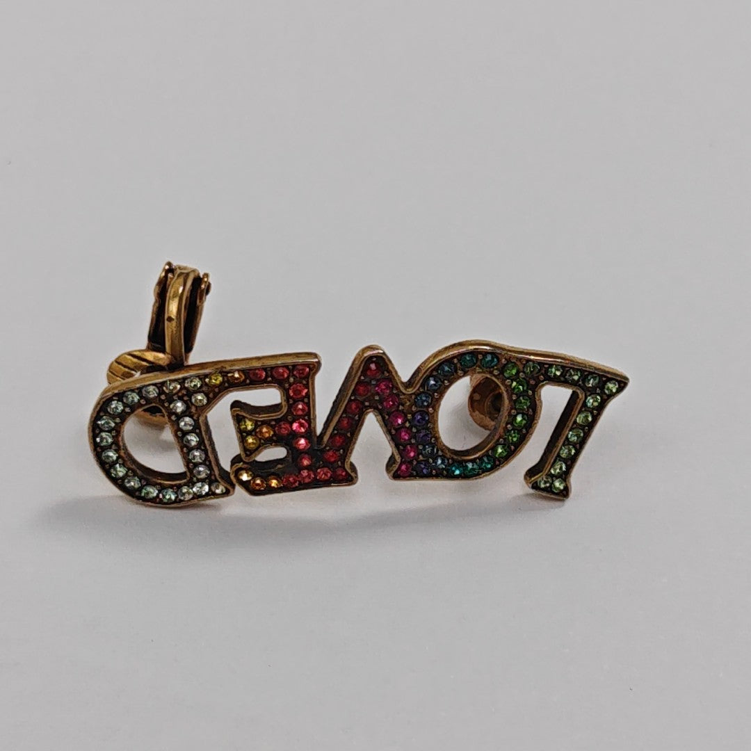 Metal Gold Stud Earrings