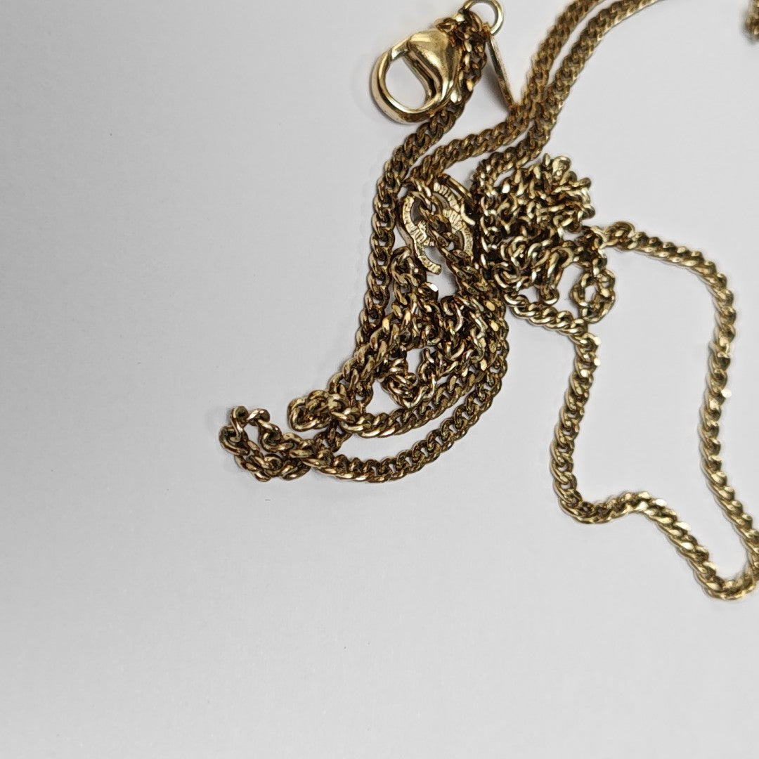 Faux Pearl Gold Necklace