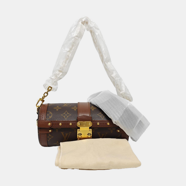 PAPILLON 19 Monogram Coated Canvas Brown