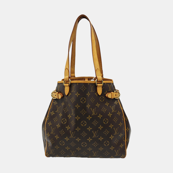 BATIGNOLLES MM Monogram Coated Canvas Brown