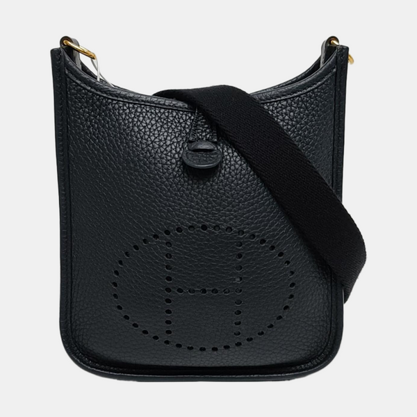 Authenticated pre-owned  Evelyne TPM Clemence Black - Shoulder Bag at Looply