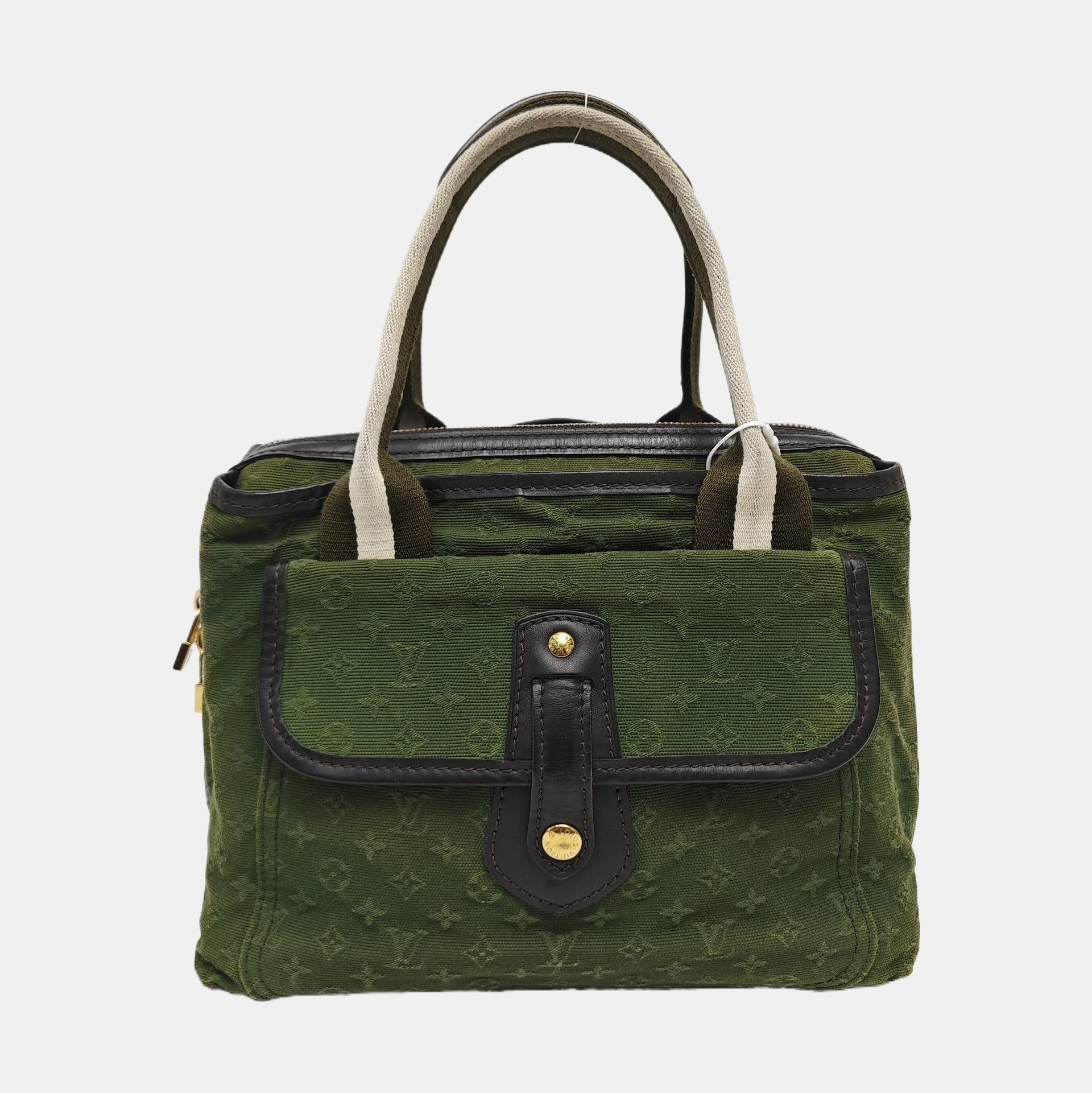 MARY KATE Mini Monogram Canvas Green