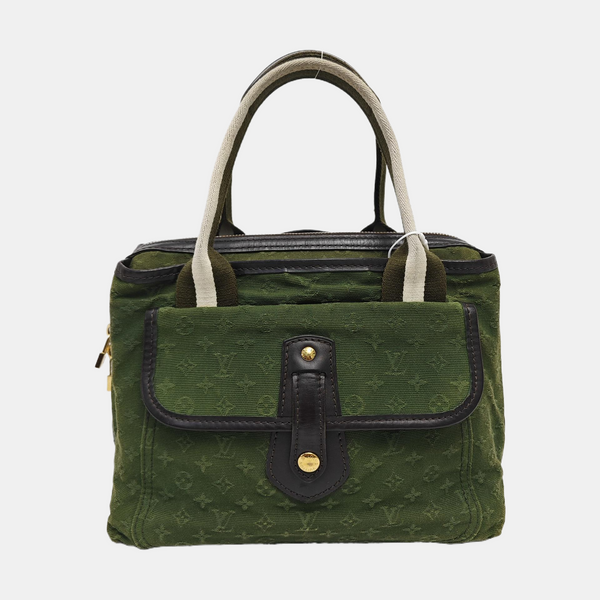 MARY KATE Mini Monogram Canvas Green