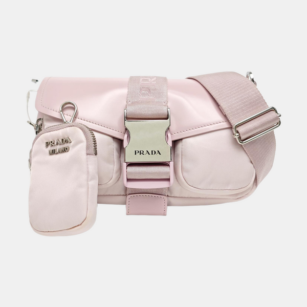 Calfskin Shoulder Bag Pink