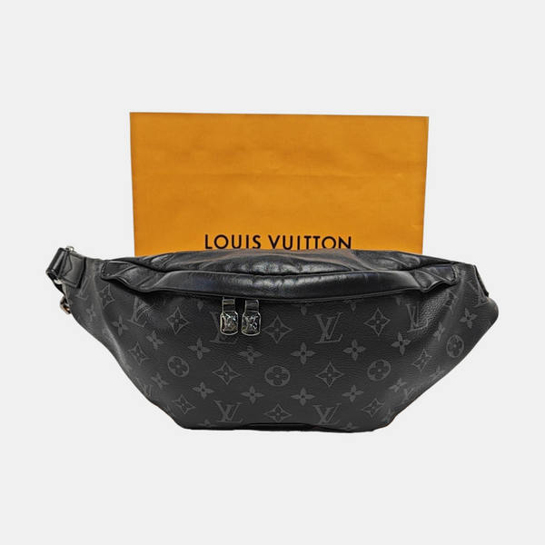 DISCOVERY Monogram Coated Canvas Black