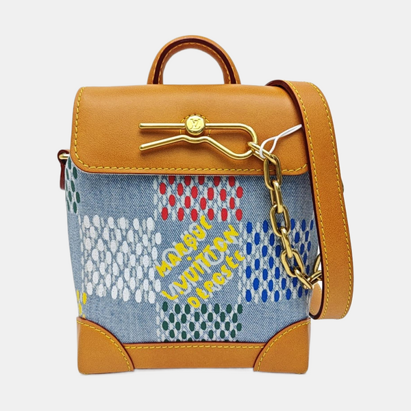 STEAMER Nano Damier Canvas Blue