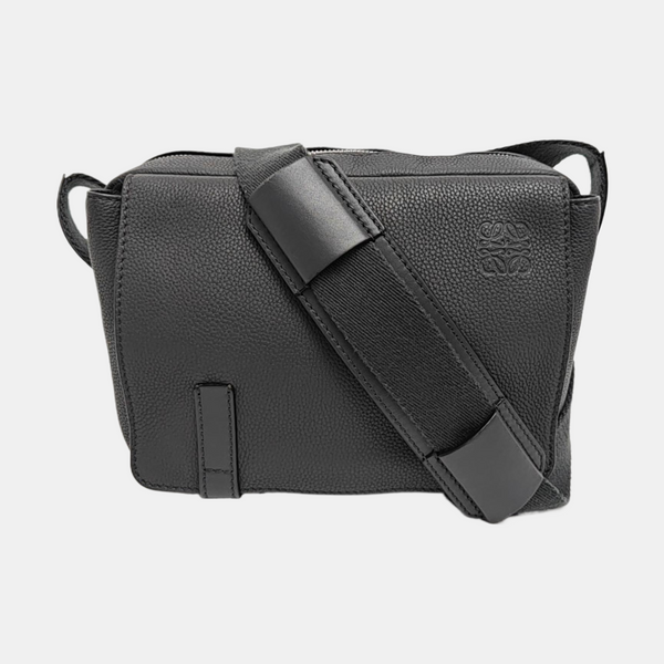 Calfskin Shoulder Bag Extra Small Gray