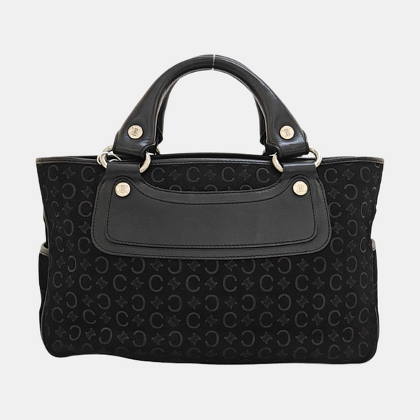 Suede Tote Bag Black