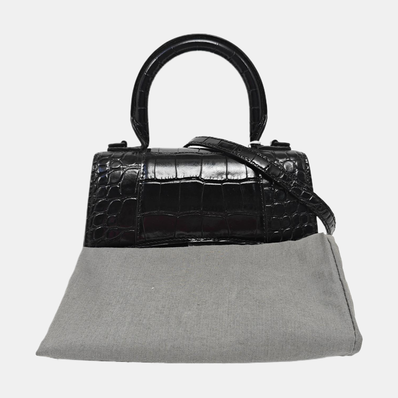 Hourglass XS Calfskin Black