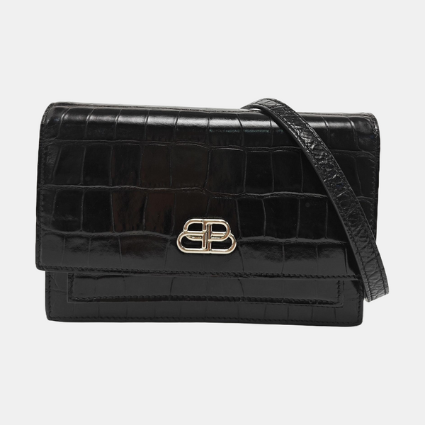 Sharp Calfskin Black